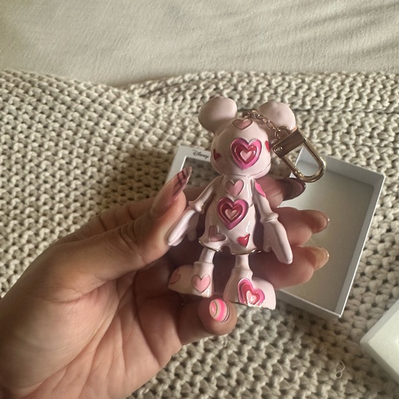 Disney Baublebar Valentine Mickey Mouse Keychain Charm - - Picture 6 of 6